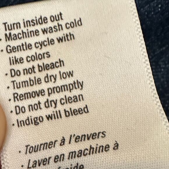 PAIGE SKYLINE ANKLE PEG Premium Stretch Low Rise Skinny Dark Wash Jeans 27 - Picture 12 of 14